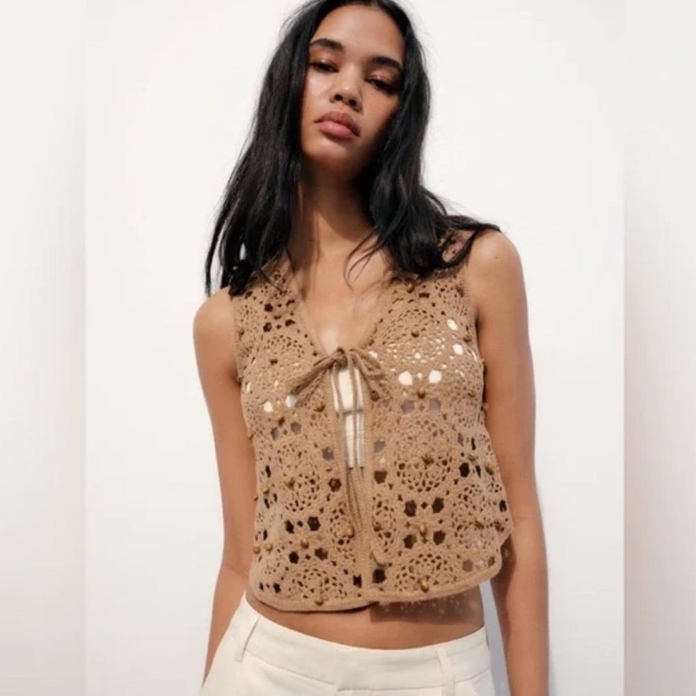 Zara Crochet Top